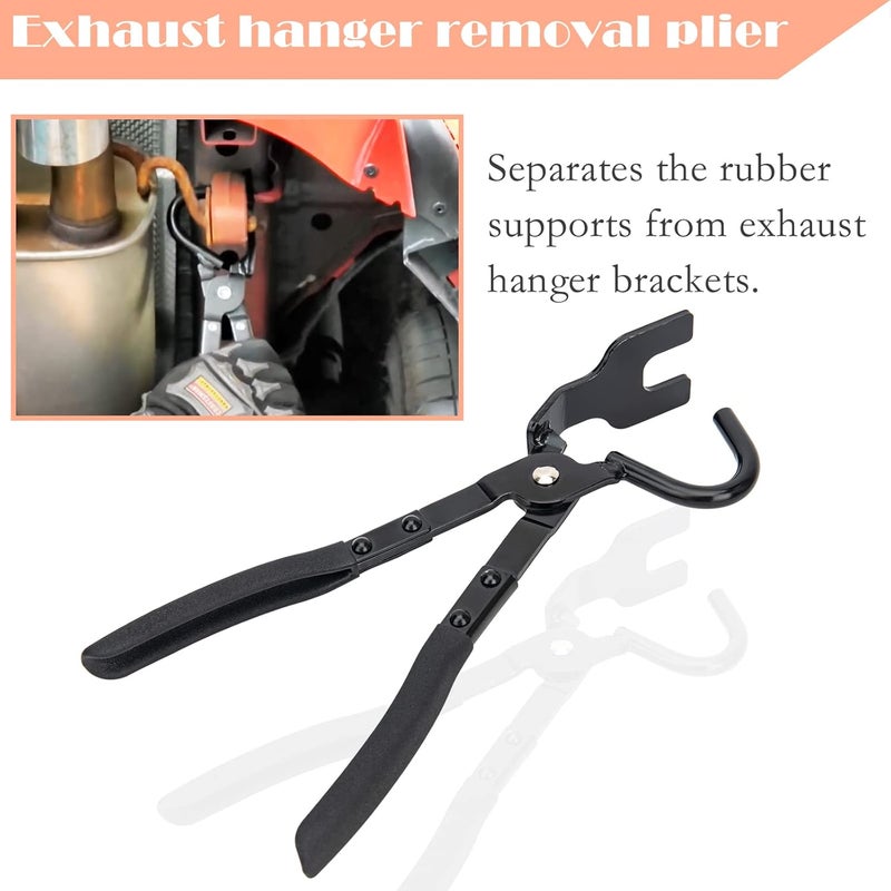 9TH SHOP Exhaust Pipe Cutter Tool and Hanger Removal Pliers - Effortlessly Cut and Disassemble Exhaust Pipes - Perfect for Auto Repair - Image 5